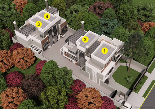 Imagem 7 de 16 de Residência Em Condomínio Com 3 Dormitórios À Venda Com 253.43m² Por R$ 1.132.600,00 No Bairro Água Verde - Curitiba / Pr - R 1939