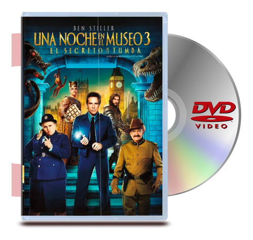 Dvd Una Noche En El Museo 3