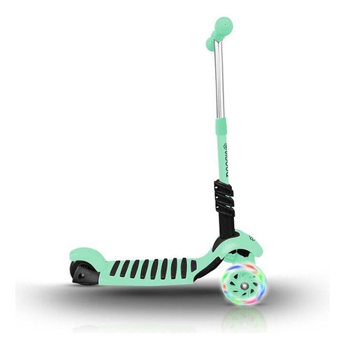 Scooter 2 En 1 Con Luz Scoop Verde Claro + 3años