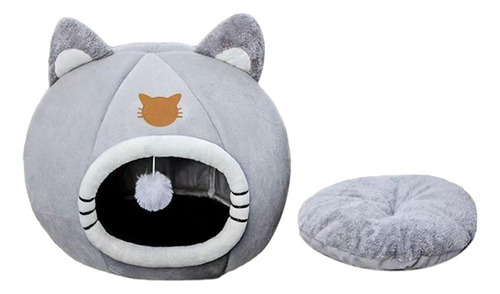 . Cama Semicerrada Para Perros Y Gatos, Cama Para Gatos De L