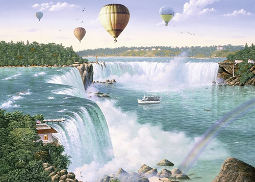 Rompecabezas Ravensburger 1000 Piezas: Niagara Falls