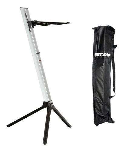 Estante Suporte Teclado Stay Slim 11001 Prata 110cm