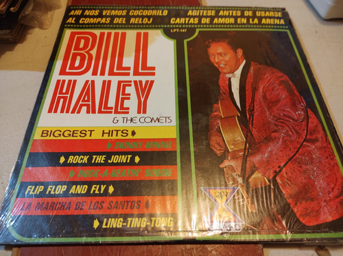 Bill Haley & The Comets Hits Éxitos Vinyl,lp,acetato 