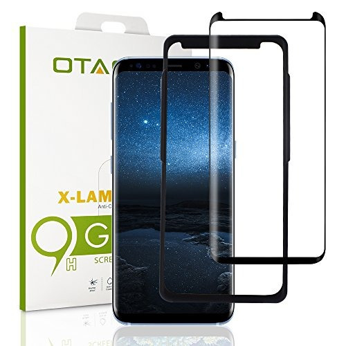 Otao Galaxy S8 Protector De Pantalla De Vidrio Templado [ver