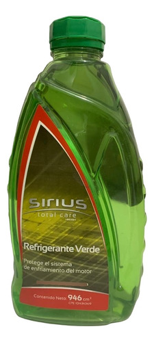 Refrigerante Verde / Rojo 1 Ltr Sirius 