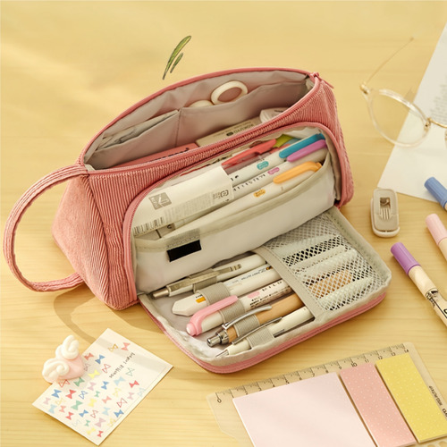 Estuche De Lápices De Múltiples Capas Para Material Escolar
