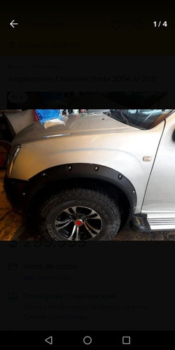 Chevrolet Luv Dmax Buches Extensiones D Guardafango Delanter