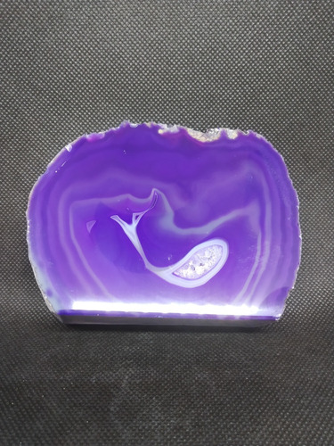 Ágata Morada Cristal 347gr Geoda A11