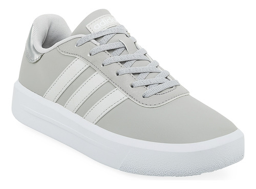 Zapatillas adidas Court Platform Mujer Gris Solo Deportes