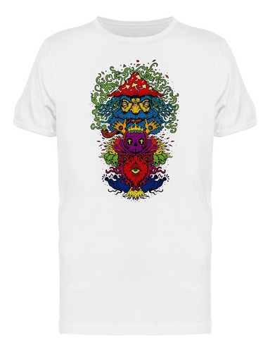 Sombrero De Mago Seta Psicodélica Camiseta De Hombre