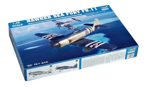 Hawker Sea Fury Fb.11 Trumpeter 02844 1:48