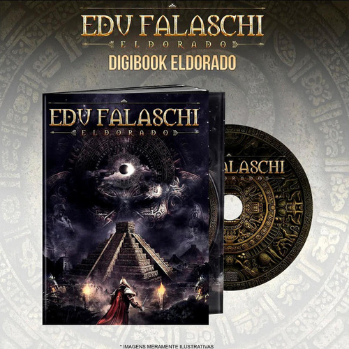 Edu Falaschi - Eldorado (cd Digibook Novo, Lacrado)