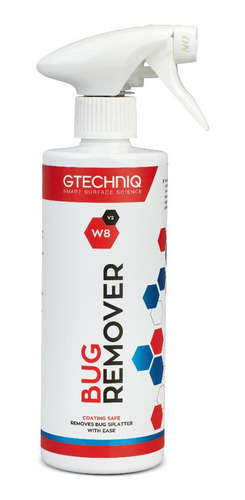 Gtechniq W8 Bug Remover, Removedor De Insectos 500ml