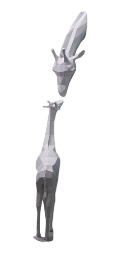 Imagen 2 de 4 de Jirafa Madre E Hija Para Armar Papercraft Papiroflexia (pdf)