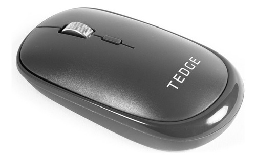 Mouse Bluetooth Inalámbrico Recargable Gris Tedge