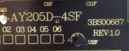 Fuente Haier 8142132110059 / Ay205d-4sf05 / Modelo 65ufc2500 (Usado)