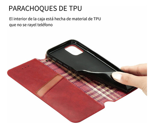 Funda De Piel Tipo Cartera Para Oppo Reno 13 F 4g, Reno 13 F 5g Y A5 Pro, Cierre Magnético Oculto