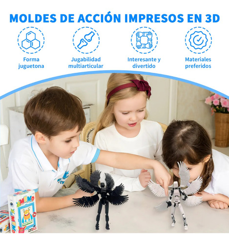 Aoli Juego De 2 Lucky Dummy T13 Figure, Robot Multiarticulado Impreso Pvc 3d, Titan 13 Action Figure, Maniquí Modelo De Actividad Cuerpo Completo, Decoraciones De Escritorio