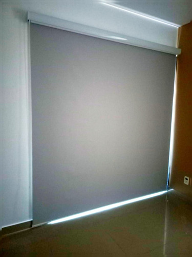 Cortina Rolo Blackout De Medida 2,00 Lx 0,80 A Blecaute Bege