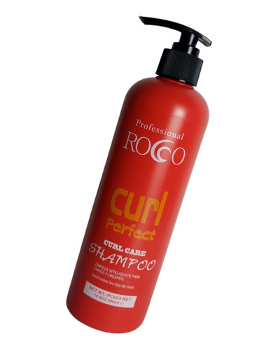 Rocco® Shampoo Curl Perfect Para Cabello Crespo 500ml