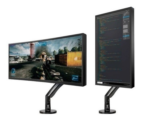 Suporte ELG F100A de mesa para TV/Monitor de 20" até 35" preto