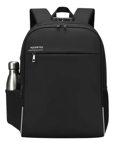 Mochila Executiva Antifurto Polares USB 40L Notebook 17" Impermeá...