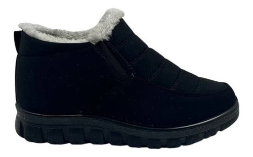 Zapatillas Impermeables Con Chiporro Ligth Black 5517-1a