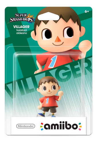 Amiibo Super Smash Bros  Villager Envio Gratis