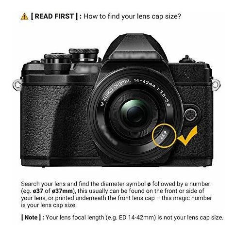 Tapa Lente Frontal in Lujo Para Olympus Ez Kit Om Em Ep