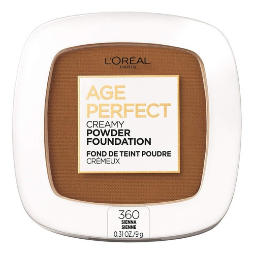 L'oreal Polvo Foundation Creamy Age Perfect Tono 360 SIENNA