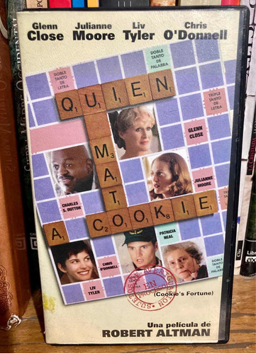 Película Vhs Quien Mató A Cookie. Robert Altman 1999 Vintage