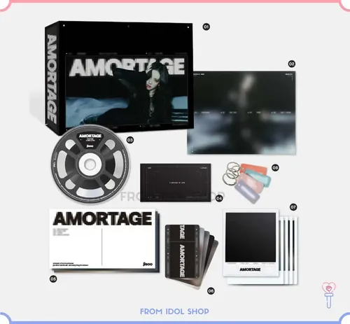 Jisoo ( Blackpink ) Album Amortage Original ( Set Yg Select