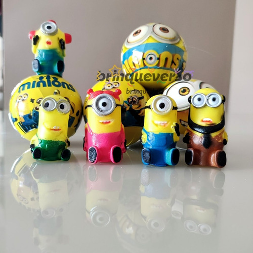 5un Brinquedos Dedoches Minions 2pol