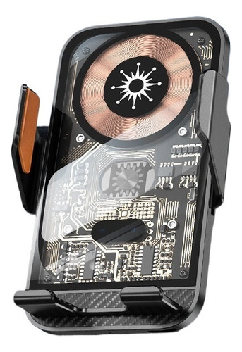 H Suporte De Carregador Preto Para Celular De Carro, Sopo