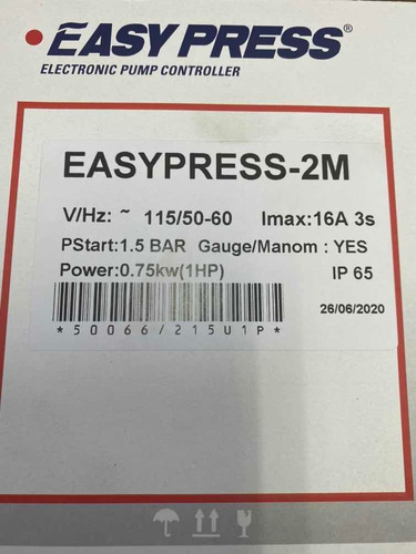 Imagen 7 de 7 de Tarjeta Electronica Easy Press Original Pedrollo 110-220 V.