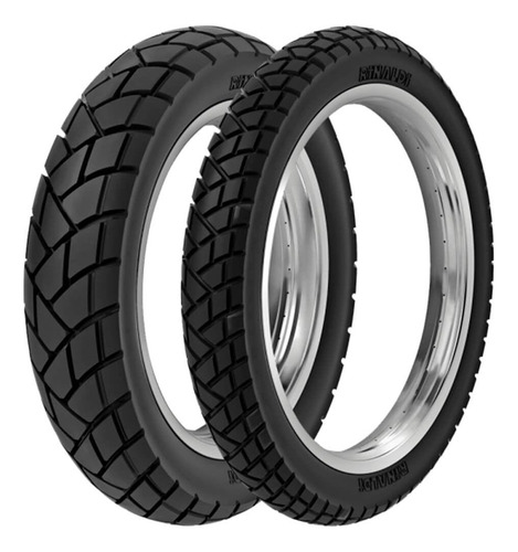 2 Pneu Xr 250 Tornado Rinaldi 120/80-18 62s 90/90-21 54s R34