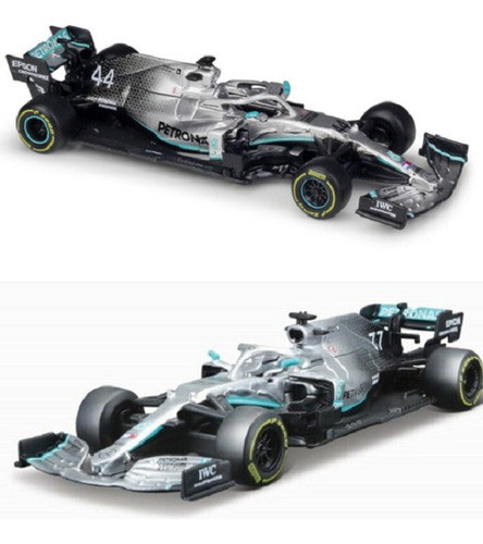 Bburago 1:43 2019 F1 Mercedes Amg #77 Petronas W10 #44 [lu]