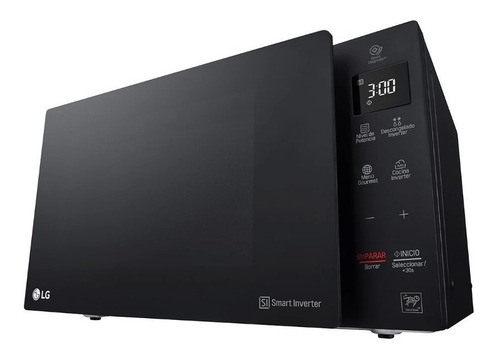 Imagen 7 de 8 de Microondas LG NeoChef MS2536GIS Inverter negro 25L 220V