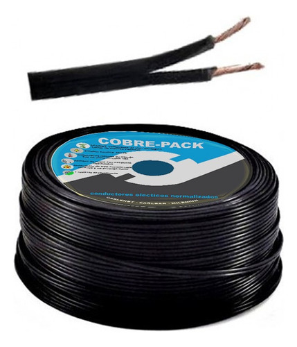 Cable Bipolar Normalizado Cobre Cablenet 2 X 0.75 X 100 Mts