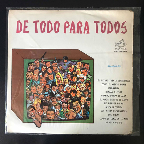 Vinilo Pedro Messone De Todo Para Todos Che Discos