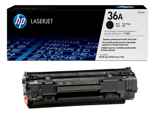 Toner Hp Original Cb436a (36a) 