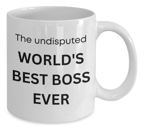 Worlds Best Boss Mug, Regalos De Taza De Café De Cerámica Pa
