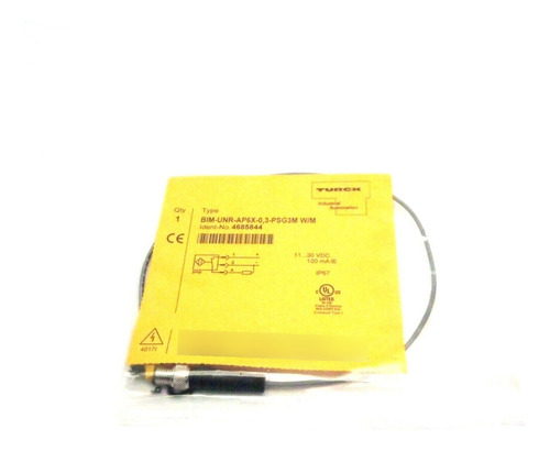 Turck Bim-unr-ap6x-0,3-psg3m W/m C Groove Cylinder Proxi Mss