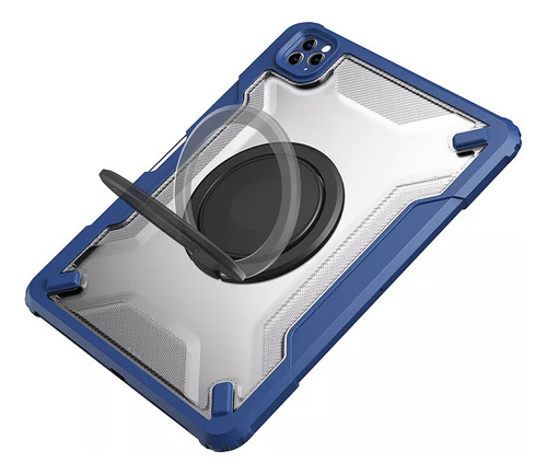 Wiwu Mecha Rotative 360° Funda Para iPad 10.9 / 11 Blue