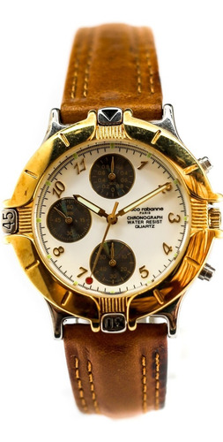 Imagen 1 de 8 de Reloj Paco Rabanne Luxury W Cronógrafo Acero Comb Garantía