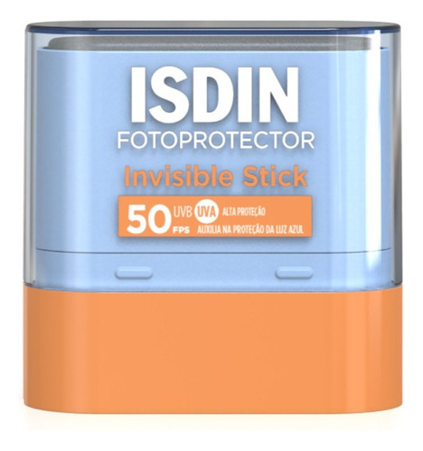 ISDIN Protetor Solar Facial em bastão Invisible Stick FPS 50 - 10g