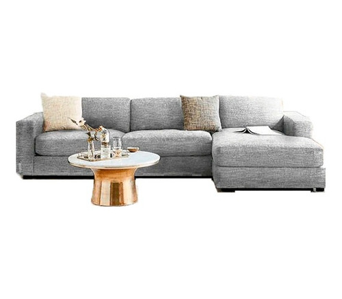 Sala Marcela Haspe Gris Izquierda 2pzs Mueble Sala Sofas