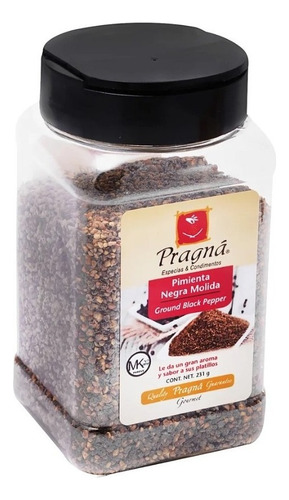 Pimienta Negra Pragná Molida 231 Gr