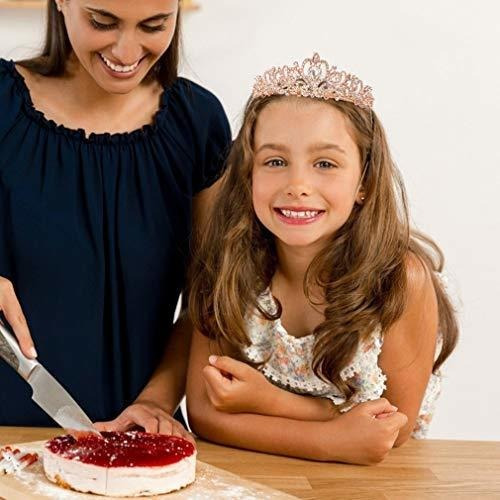 Didder Crystal Tiara & Diademas Birthday Crowns For Women 