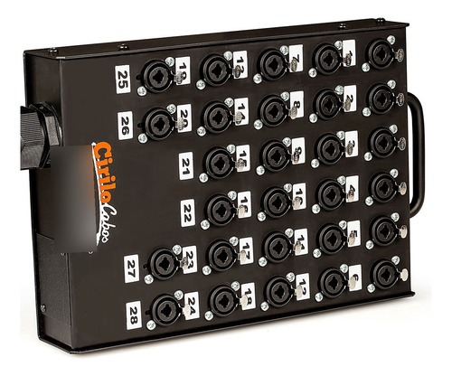 Medusa Profissional 36 Vias Com Conectores Combo 35 Metros